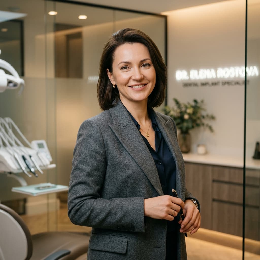 Drg. Elena Rostova, Sp.BM, PhD